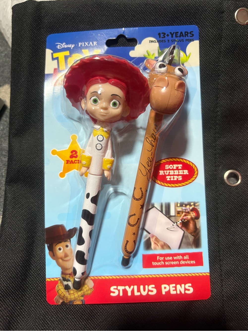 Disney Toy Story Jessie & Bullseye Stylus Pens - Red, White, Brown, Black